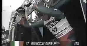 Günther Mader wins super-G (Kitzbühel 1995)