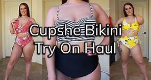 Cupshe Two Piece Swimsuits Try-On Haul | Ruby Red