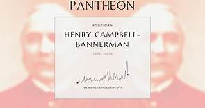 Henry Campbell-Bannerman Biography - British Prime Minister from 1905 to 1908