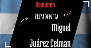 Juárez Celman RESUMEN presidencia