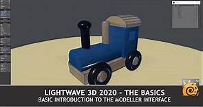 Lightwave 3D 2020 The Interface basics - P1