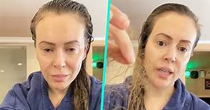 Alyssa Milano Reveals Shocking Hair Loss From COVID-19