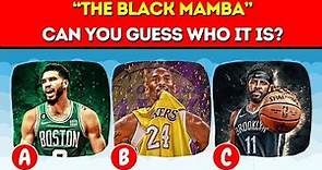 Can You Guess the NBA Player Nicknames?