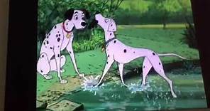 101 Dalmatians (1961) - Anita and Roger fall into pond