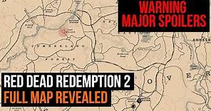 Red Dead Redemption 2 - Full in-game Map