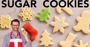 EASY No Spread Sugar Cookies Recipe