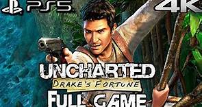 UNCHARTED 1 PS5 REMASTERED Gameplay Walkthrough FULL GAME (4K 60FPS)
