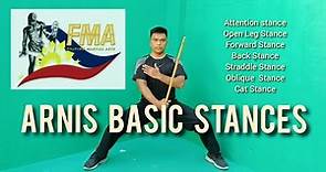 Arnis Basic Stances