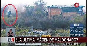 ¿La última imagen de Maldonado?