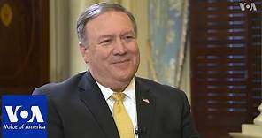 VOA Persian Interview: Sec of State Mike Pompeo