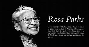 Rosa Parks l'histoire en français