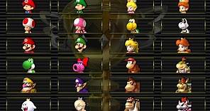 Mario Kart Wii - All Characters