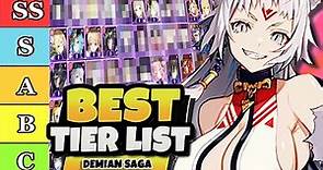 [ UPDATED ] Demian Saga Best 50 Characters F2P Tier List For May 2023! | [ Demian Saga ] [德米安傳記]