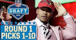 Picks 1-10: Multiple QBs, a Top 10 Trade & More! | 2019 NFL Draft