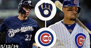 Milwaukee Brewers vs Chicago Cubs Highlights | May 12, 2019
