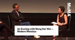 Wong Kar Wai on crafting roles for actors | MoMA Film