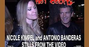 Antonio Banderas and Nicole Kimpel - My Slideshow of stills from tonight's video.