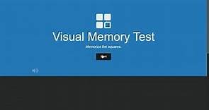 Human Benchmark - Visual Memory - Score 15