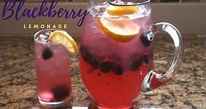 Easy Blackberry Lemonade 🍋 | Beverage Recipes