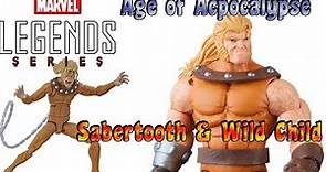 Marvel Legends Sabretooth and Wild Child Age of Apocalypse Review