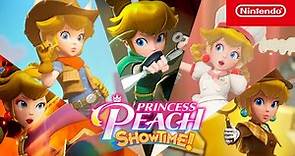 Princess Peach: Showtime! – 1.er tráiler de transformaciones (Nintendo Switch)