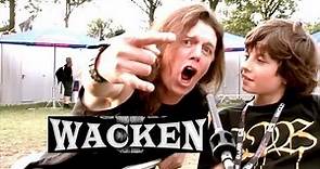 Saxon Interview - Jamesy Carter and Nibbs Carter @Wacken 2009 Backstage