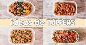 8 IDEAS DE TUPPERS · saludables y muy fáciles! // Laura Mareno