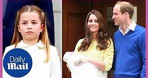 Princess Charlotte over the years: From birth to 8th Birthday