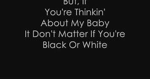 Michael Jackson - Black or White [Lyrics]
