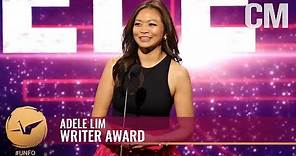 Adele Lim Wins Writer Award (LIVE From the 19th Unforgettable Gala)