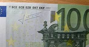 100 EURO bill / banknote review