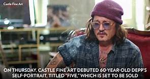 Johnny Depp Unveils His Debut Self-Portrait, Titled 'Five'- 'Not the Most Comfortable Thing'