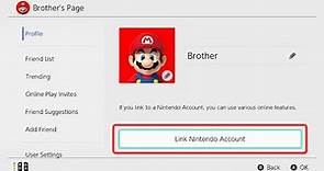 How to create and link a Nintendo account for Nintendo Switch (2022)
