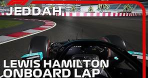 F1 2021 Jeddah Street Circuit | Lewis Hamilton Onboard