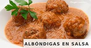 ALBÓNDIGAS EN SALSA // La receta de Karlos Arguiñano