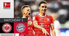 Eintracht Frankfurt - FC Bayern München 1-6 | Highlights | Matchday 1 – Bundesliga 2022/23