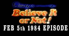 "Ripley's Believe It or Not!" (1984) - From Season Two - Jack & Holly Palance