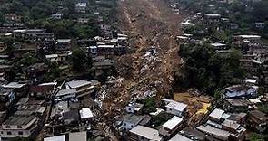 Centenares de muertos y decenas de desaparecidos tras fuertes lluvias en Petrópolis, Brasil