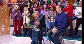 ALEJANDRO CANTANDO EL HIMNO DEL BETIS A PEPE MEL