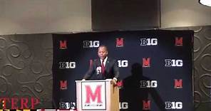 University of Maryland Damon Evans Acceptance Speech