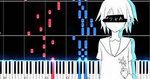 YOUNG GIRL A | SIINAMOTA PIANO TUTORIAL (Sheet in the description)#siinamota #vocaloid #piano