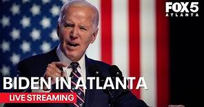 WATCH LIVE President Joe Biden rally in Atlanta | FOX 5 News