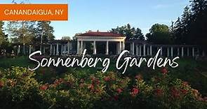 A visit to Sonnenberg Gardens and Mansion in Canandaigua, Finger Lakes, NY