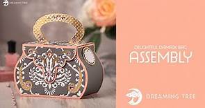 SVG File - Delightful Damask Bag - Assembly Tutorial