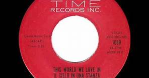 1960/1961 Mina - This World We Love In (Il Cielo In Una Stanza)