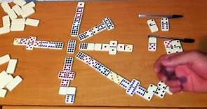 Tutorial para jugar domino cubano o domino doble 9 (Forma 5)