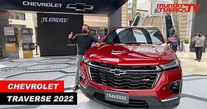 Chevrolet Traverse 2022 I 3 versiones: LT, RS y PR