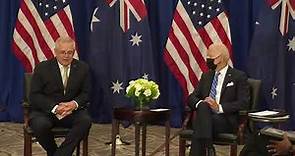 President Biden Participates in a Bilateral Meeting with the Prime Minister of Australia