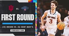 Saint Mary's vs. Indiana - First Round NCAA tournament extended highlights