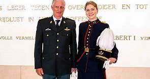 Princess Elisabeth oath as officer of Royal Military School